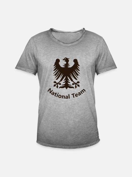 Germany - Men's Vintage T-Shirt - vintage grey