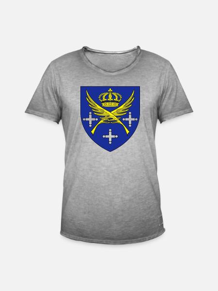 Saint Etienne Loire - Männer Vintage T-Shirt - Vintage Grau