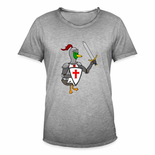 ducking crusade - Mannen Vintage T-shirt