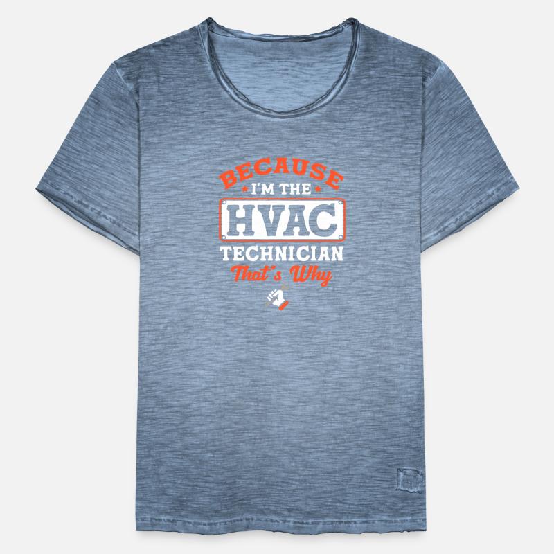 Technicien climatisation Technicien en réfrigération Chauffage T-shirt vintage Homme