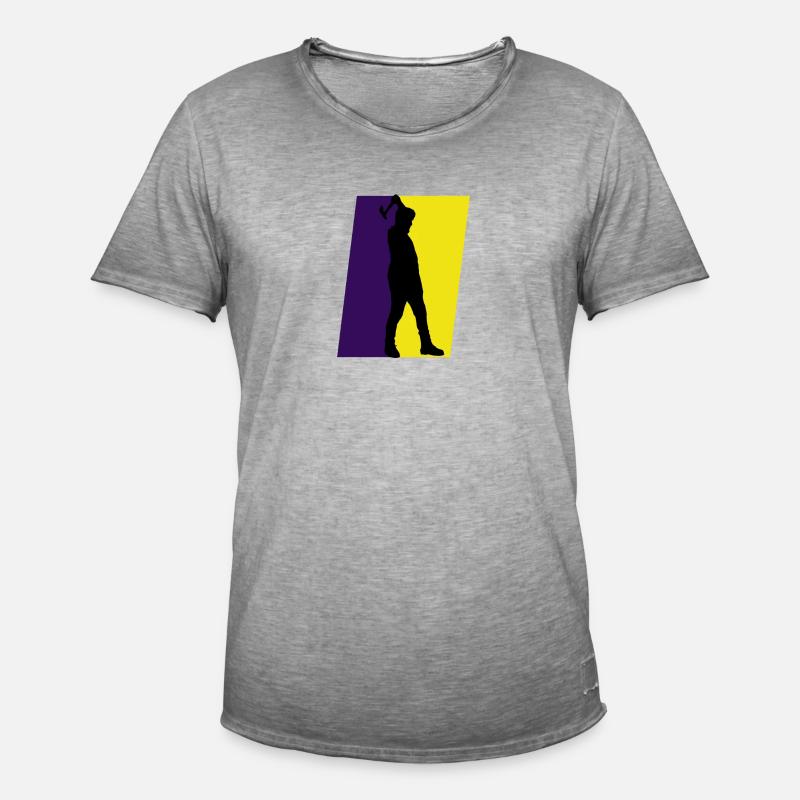 Axe Axe Throwing Axe Throwing - Men's Vintage T-Shirt - vintage grey
