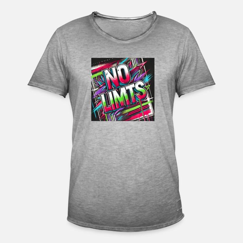 10C362A0 2081 4FCF B33B C88B0DCA9B3B - Männer Vintage T-Shirt - Vintage Grau