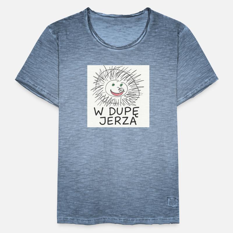 In Jerz' Arsch Männer Vintage T-Shirt
