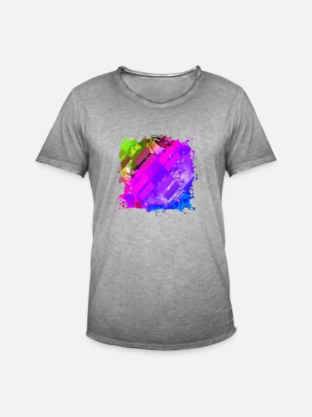 Hip Hop Rap DJ - Men's Vintage T-Shirt - vintage grey