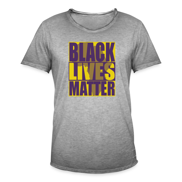 Black Lives Matter - Männer Vintage T-Shirt
