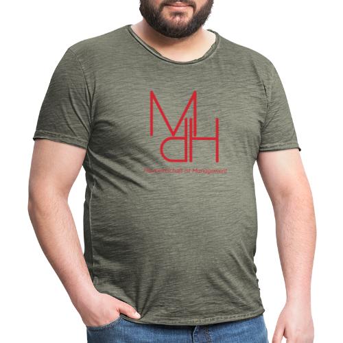 MdH - Hauswirtschaft ist Management - Männer Vintage T-Shirt