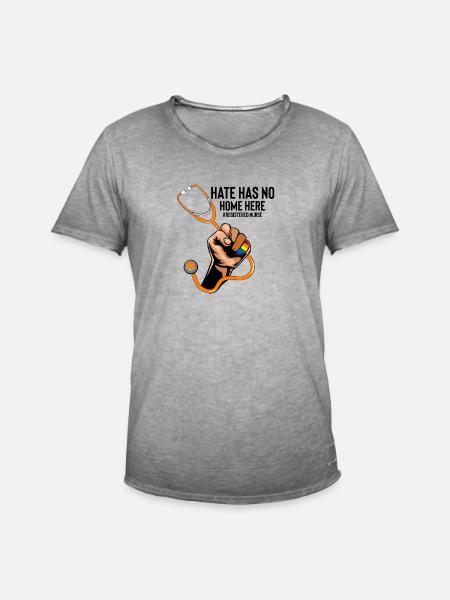 Urkomische Krankenschwester Arzt Praktiker - Männer Vintage T-Shirt - Vintage Grau