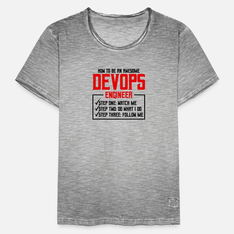 Cloud Administrator Cloud Devops Men's Vintage T-Shirt