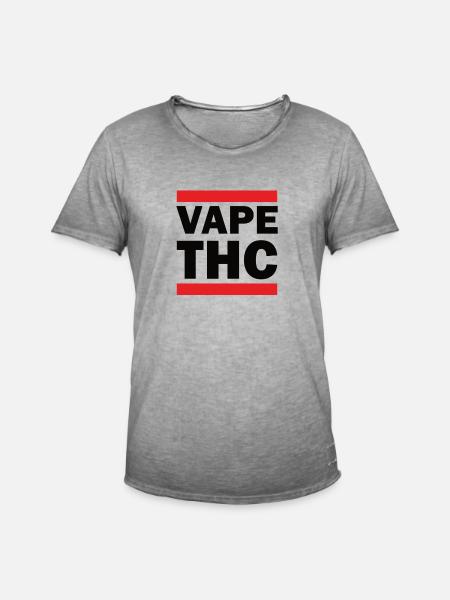 Vape THC - Men's Vintage T-Shirt - vintage grey