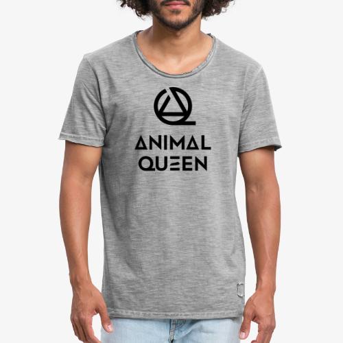 Animal Queen - Herre vintage T-shirt