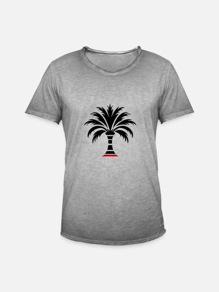 Palm Island - Men's Vintage T-Shirt - vintage grey
