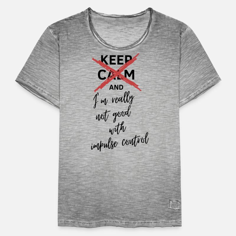 Vampire Academy Keep calm Männer Vintage T-Shirt
