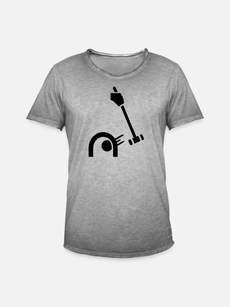 Croquet - Men's Vintage T-Shirt - vintage grey
