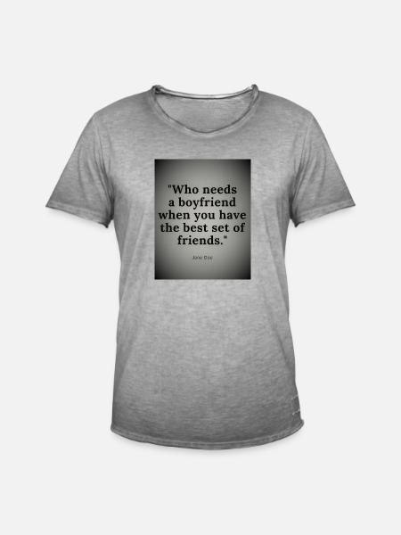 Design ohne Titel - Männer Vintage T-Shirt - Vintage Grau