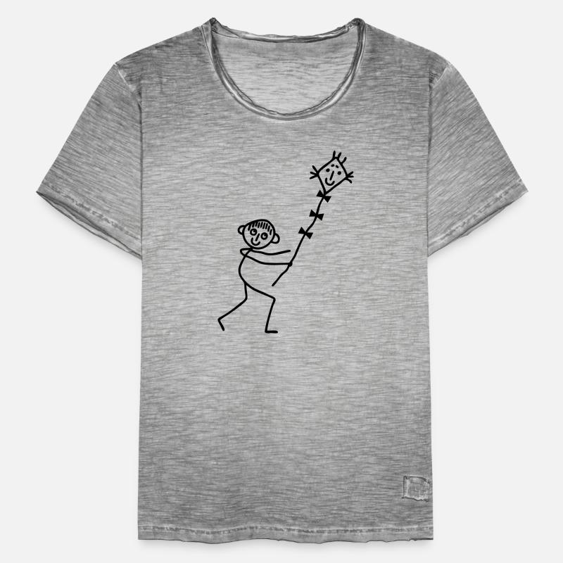 Fly a kite Men's Vintage T-Shirt