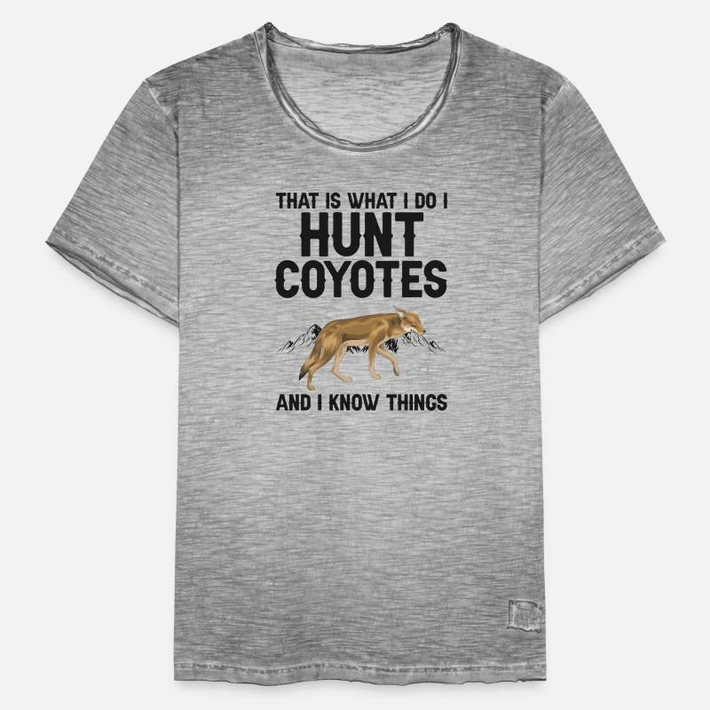 Conception de coyote pour les réacteurs de coyote T-shirt vintage Homme
