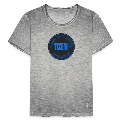 techno est 1980 - Männer Vintage T-Shirt