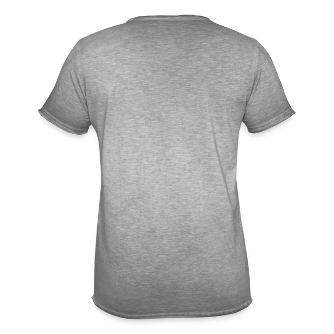 Katze Riss - Männer Vintage T-Shirt