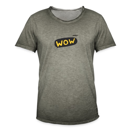 WoW Shirt - Men's Vintage T-Shirt