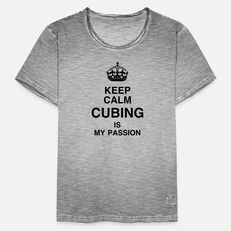 Cubing / Cube / Cuber / Speedcubing / Geek Men's Vintage T-Shirt
