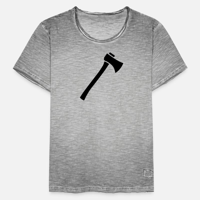 Axt Männer Vintage T-Shirt