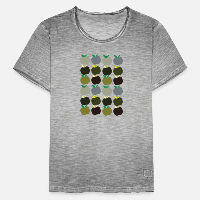 Apple Pattern 2 Men's Vintage T-Shirt