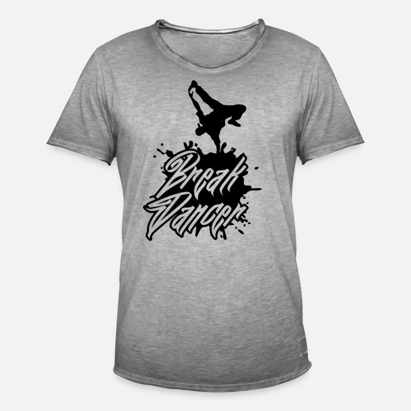 Dance Breakdancer Breakdancing Breakdance Gift - Men's Vintage T-Shirt - vintage grey