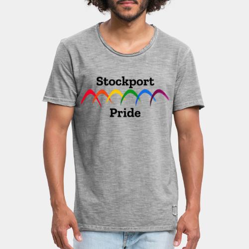 Stockport Pride - Men's Vintage T-Shirt