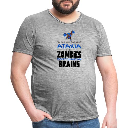 The Only Good Thing About Ataxia... - Men's Vintage T-Shirt
