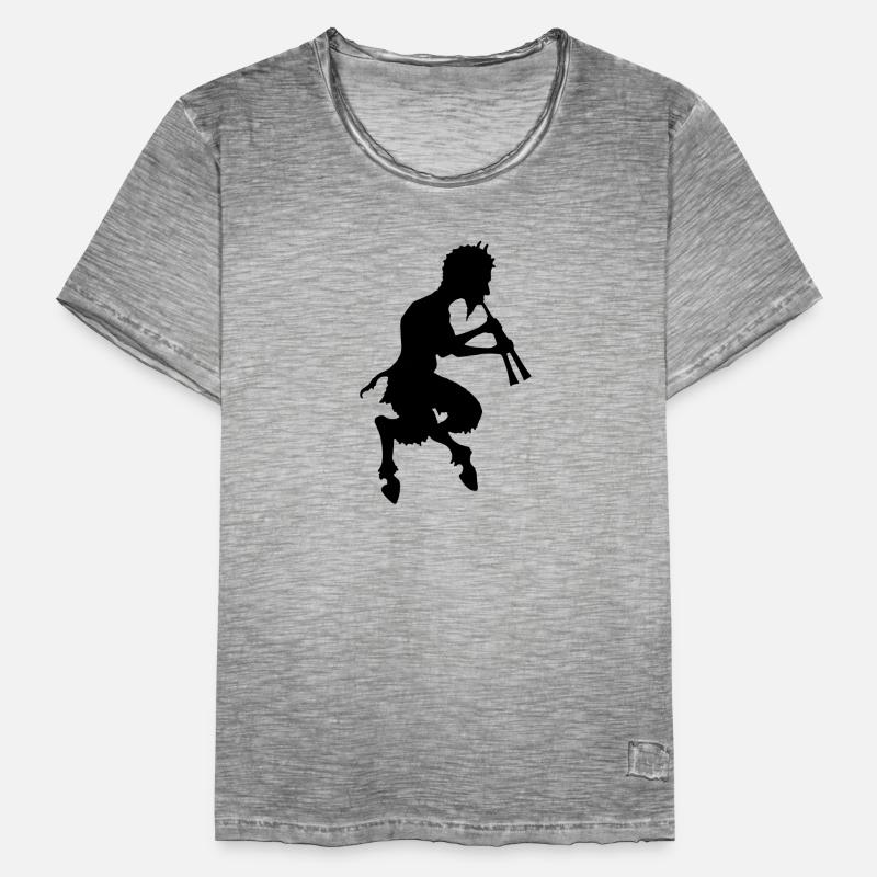 pan faune devil devil T-shirt vintage Homme