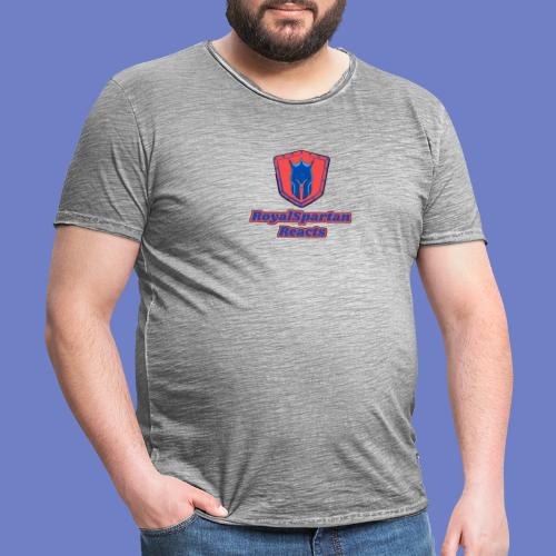 RoyalSpartan React - Men's Vintage T-Shirt