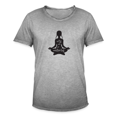 Krijg nou de meditering - Men's Vintage T-Shirt