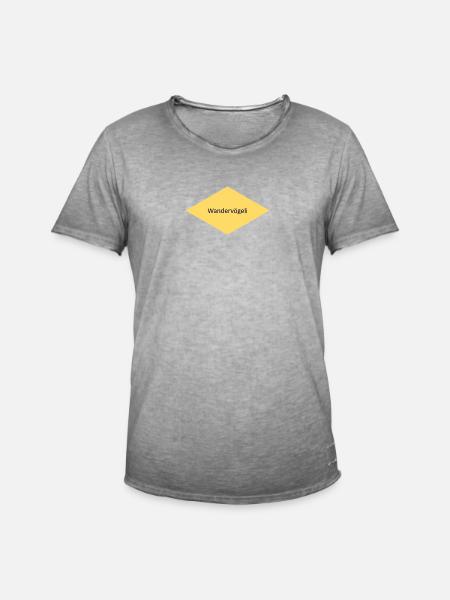 Wandervögeli - Männer Vintage T-Shirt - Vintage Grau