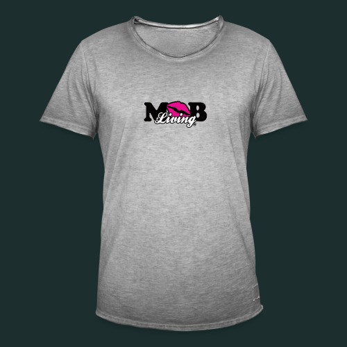 mob-gif - Mannen Vintage T-shirt