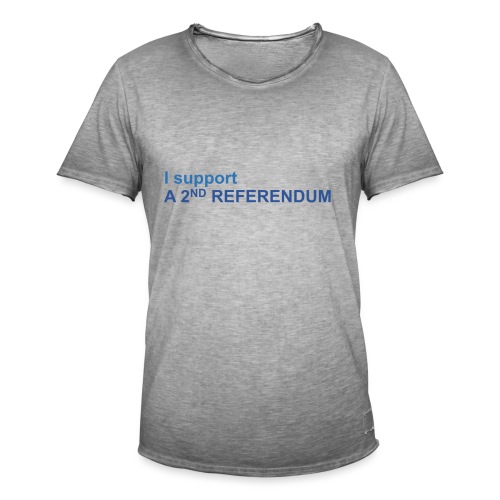 Support another referendum - Men's Vintage T-Shirt