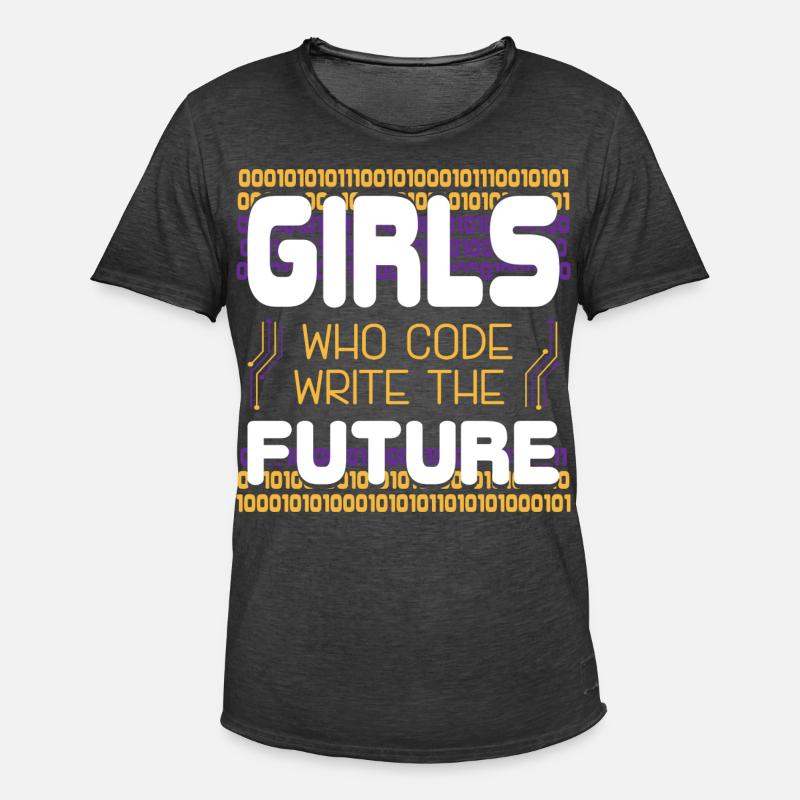 Programmers For Developers - Men's Vintage T-Shirt - washed black