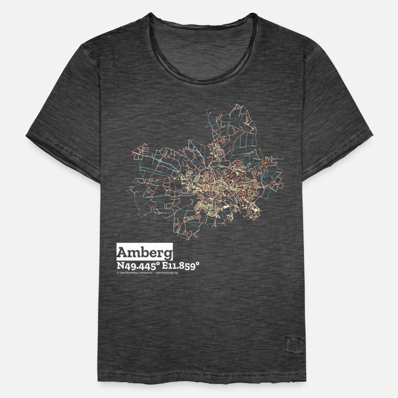 Amberg Basic Pastels Men's Vintage T-Shirt