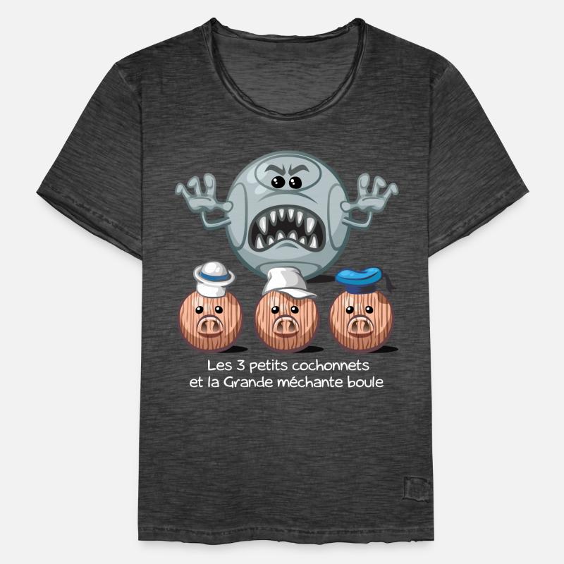 les 3 petits cochonets T-shirt vintage Homme