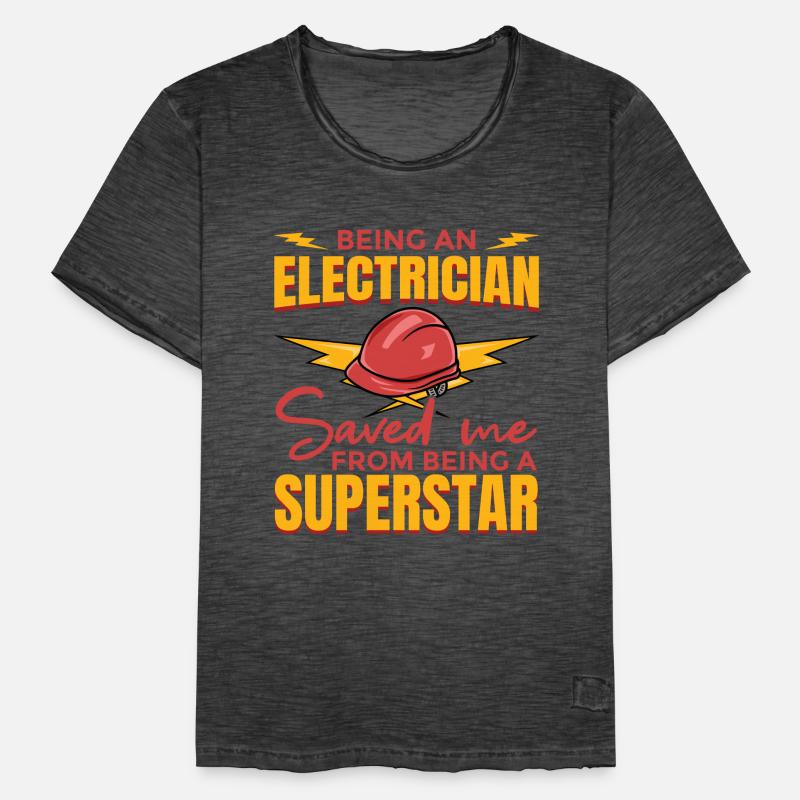 Electrical Engineer Witz Men's Vintage T-Shirt