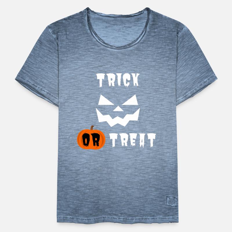Halloween Trick oder Treat Männer Vintage T-Shirt