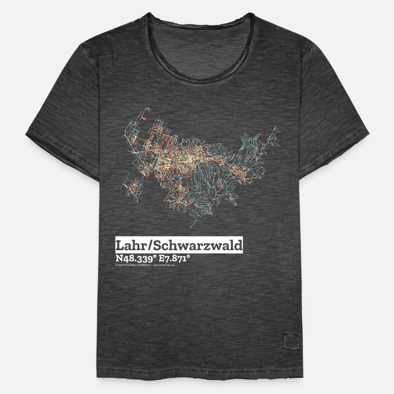 LahrSchwarzwald Basic Pastels Männer Vintage T-Shirt