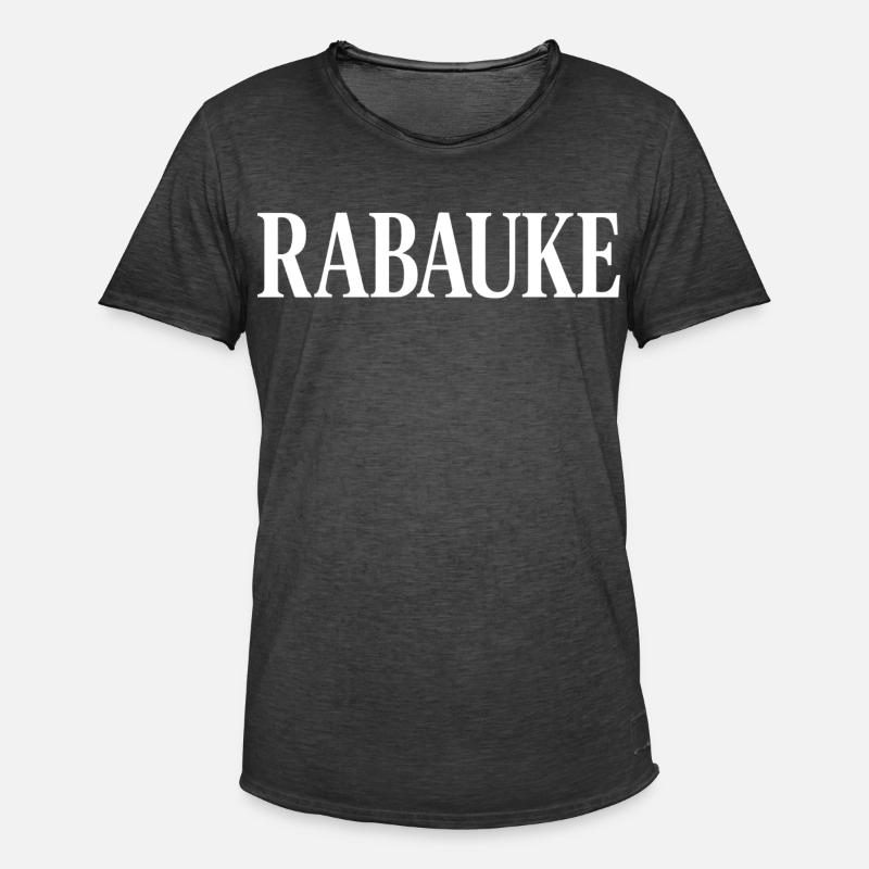 Loubard - T-shirt vintage Homme - noir vintage