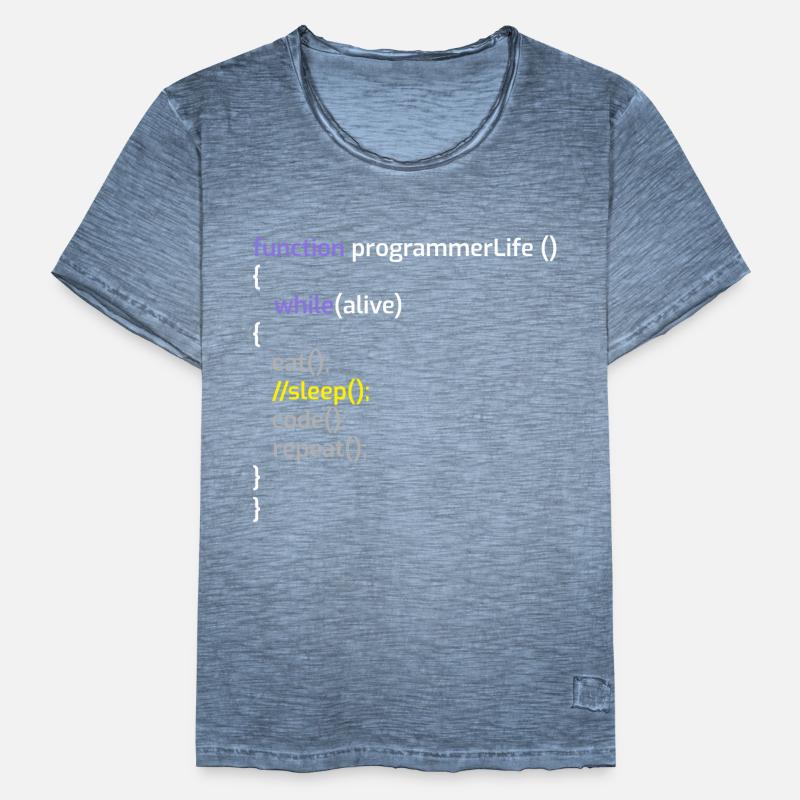Computerprogrammierer Codierer Software Engineers Geschenk Männer Vintage T-Shirt