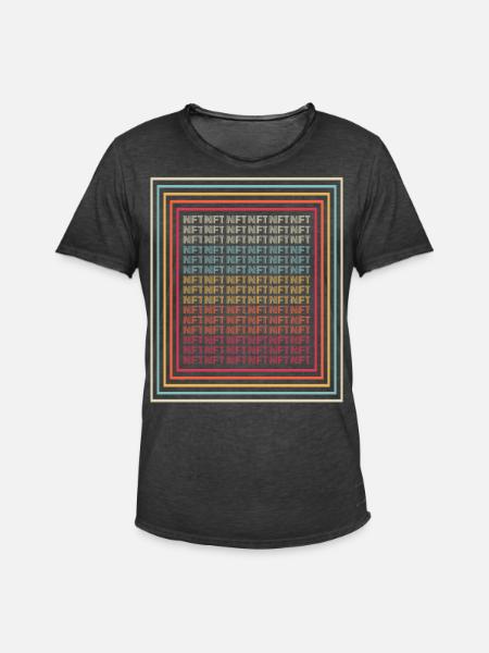 KF1 - Men's Vintage T-Shirt - washed black