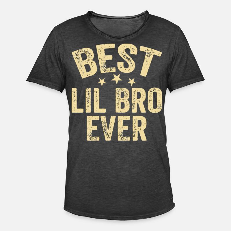 Bester Kleiner Bruder - Männer Vintage T-Shirt - Vintage Schwarz