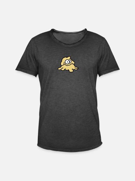Dough Monster - Men's Vintage T-Shirt - washed black