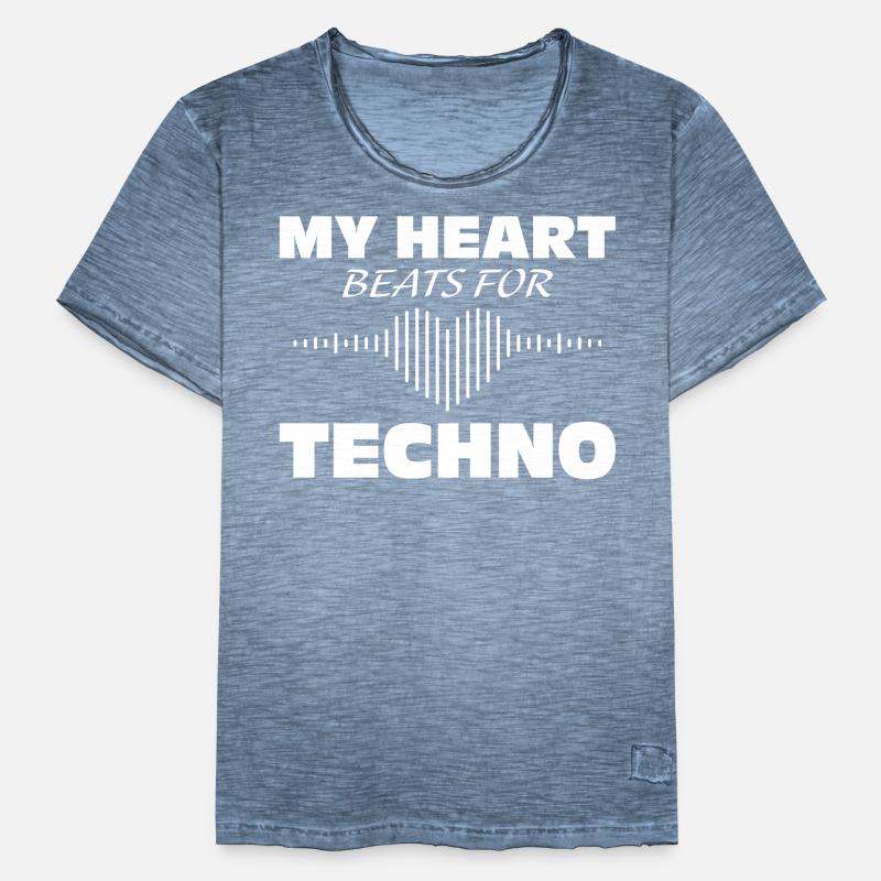 Techno T-shirt vintage Homme