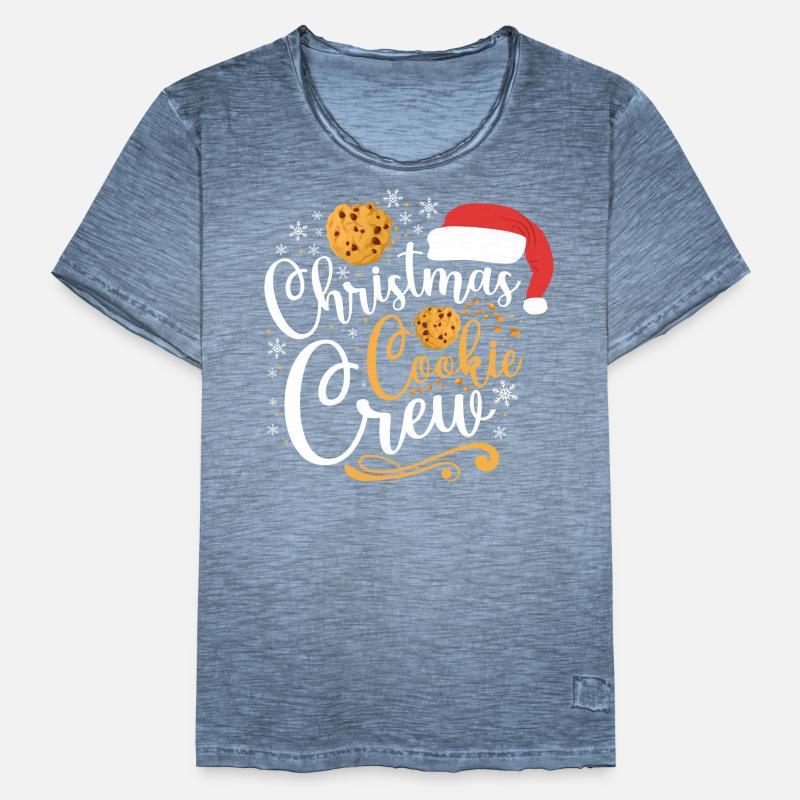 Équipe de biscuits de Noël bake Baking T-shirt vintage Homme