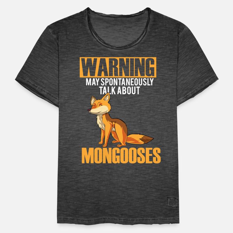 Mangusten Manguste Männer Vintage T-Shirt