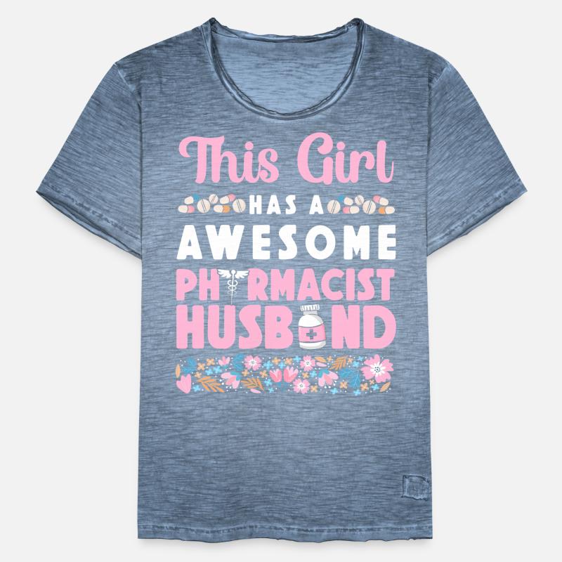 Pharmacy Tech Technician Männer Vintage T-Shirt